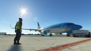 Aerolíneas Argentinas (New Colors - LV-CAD) - PMDG 737-700 thumbnail 7