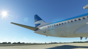 Aerolíneas Argentinas (New Colors - LV-CAD) - PMDG 737-700 thumbnail 4
