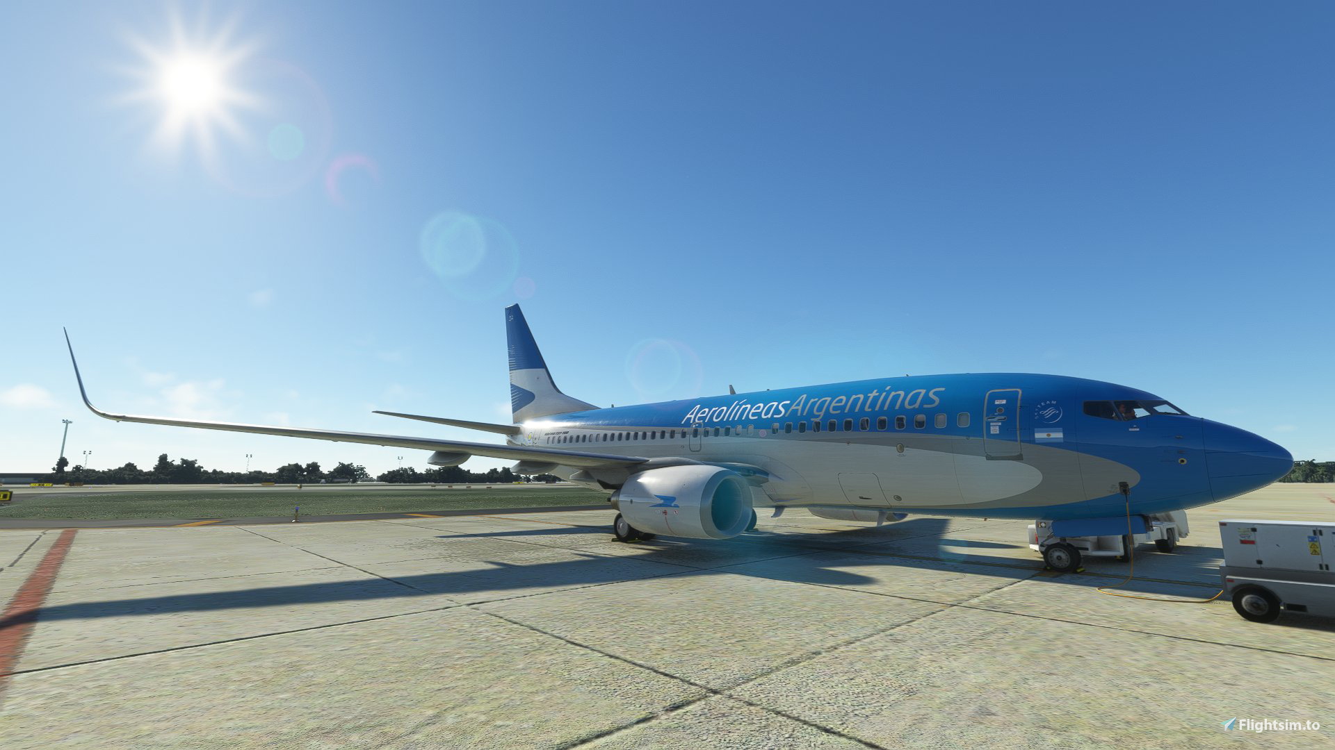 Aerolíneas Argentinas (New Colors - LV-CAD) - PMDG 737-700 - Image 1