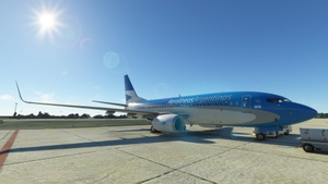 Aerolíneas Argentinas (New Colors - LV-CAD) - PMDG 737-700 thumbnail 1