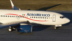 Aeromexico (XA-DRD) Split Scimitar PMDG 737-700 - 8K thumbnail 10