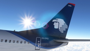 Aeromexico (XA-DRD) Split Scimitar PMDG 737-700 - 8K thumbnail 6