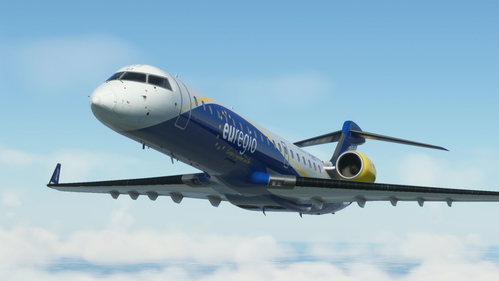 Aerosoft CRJ-700 | Euregio Airlines [fictional airline] | Fleet package