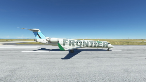 Aerosoft CRJ700 Frontier JetExpress N601QX