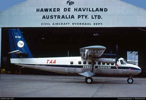 Aerosoft DHC-6-100 TAA Sunbird Services VH-TGR