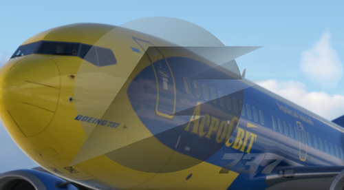 AeroSvit Airlines I UR-DNJ [4K] I PMDG 737-700