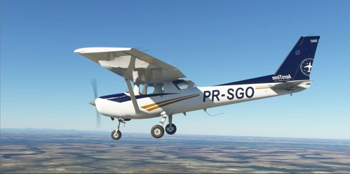 AeroTime | PR-SGO | Cessna 152 | 8K Resolution