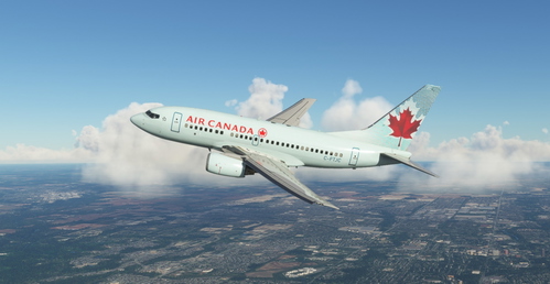 Air Canada "2005 livery" PMDG B737-600