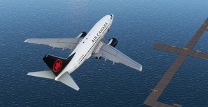 Air Canada "2017 livery" PMDG B737-600 thumbnail 5