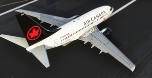 Air Canada "2017 livery" PMDG B737-600 thumbnail 4