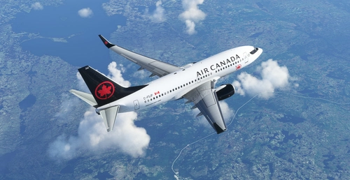 Air Canada "2017 livery" PMDG B737-700