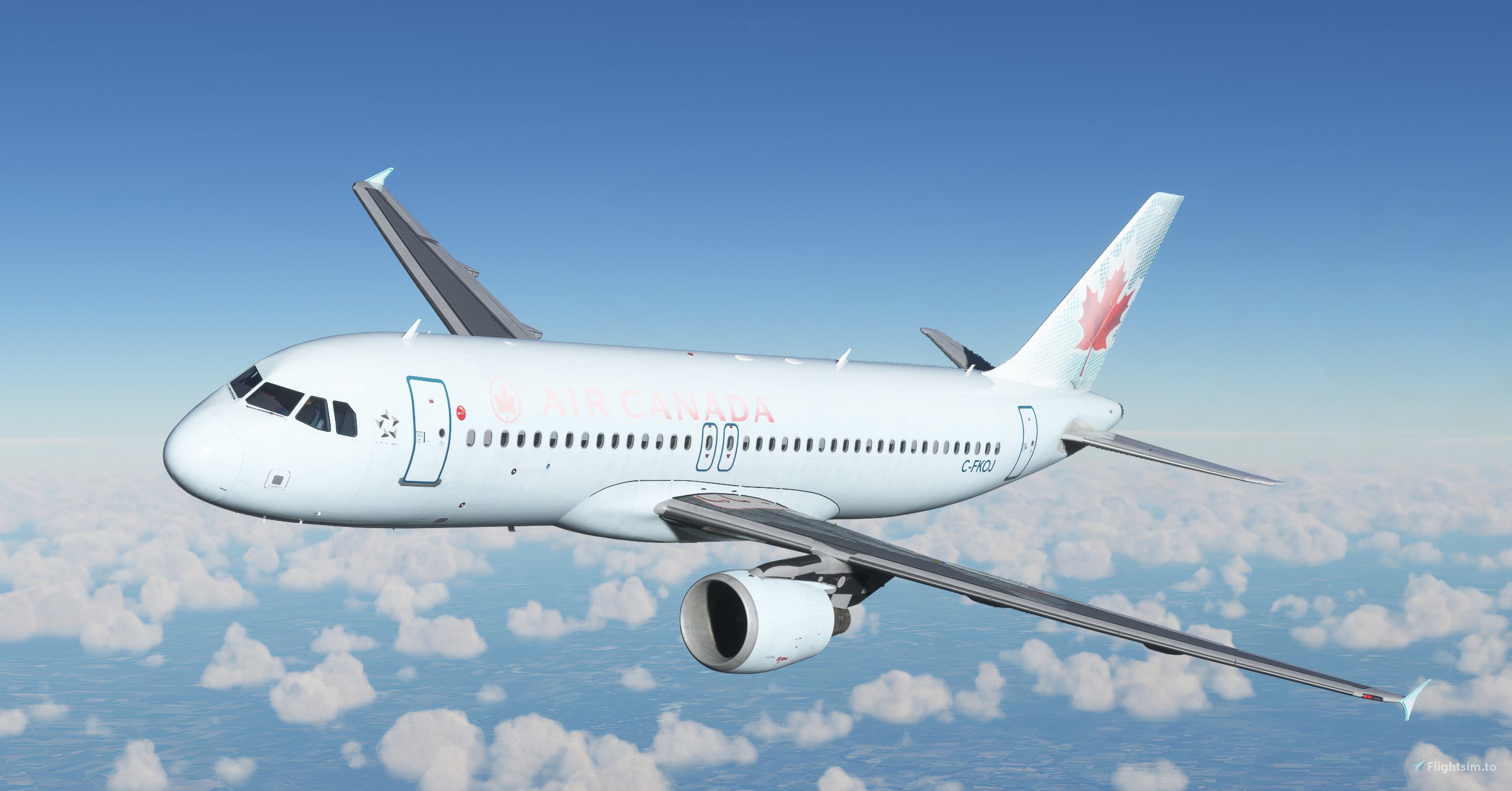 Air Canada A320 C-FKOJ OC Worn - Fenix のために Microsoft Flight