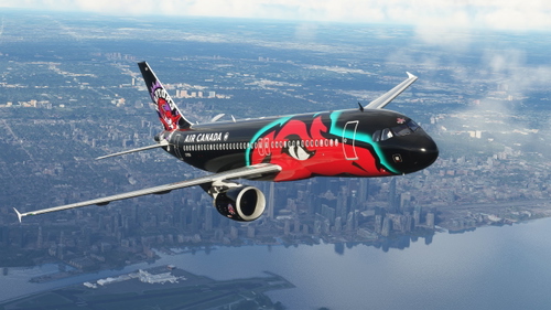 Air Canada "Toronto Raptors" [8K] - Fenix A320