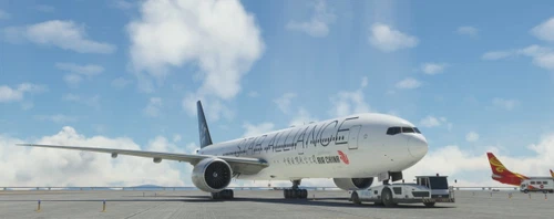 Air China Star Alliance B-2032 Boeing777-300ER