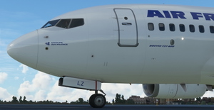 Air France "1990 livery" PMDG B737-600 thumbnail 6
