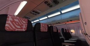 Air France "2021 livery" "F-GKXR" "Rochefort" Fenix A320 Ceo with cabin thumbnail 21