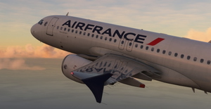 Air France "2021 livery" "F-GKXR" "Rochefort" Fenix A320 Ceo with cabin thumbnail 10