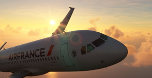 Air France "2021 livery" "F-GKXR" "Rochefort" Fenix A320 Ceo with cabin thumbnail 12