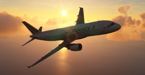 Air France "2021 livery" "F-GKXR" "Rochefort" Fenix A320 Ceo with cabin thumbnail 11