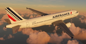 Air France "2021 livery" "F-GKXR" "Rochefort" Fenix A320 Ceo with cabin thumbnail 13
