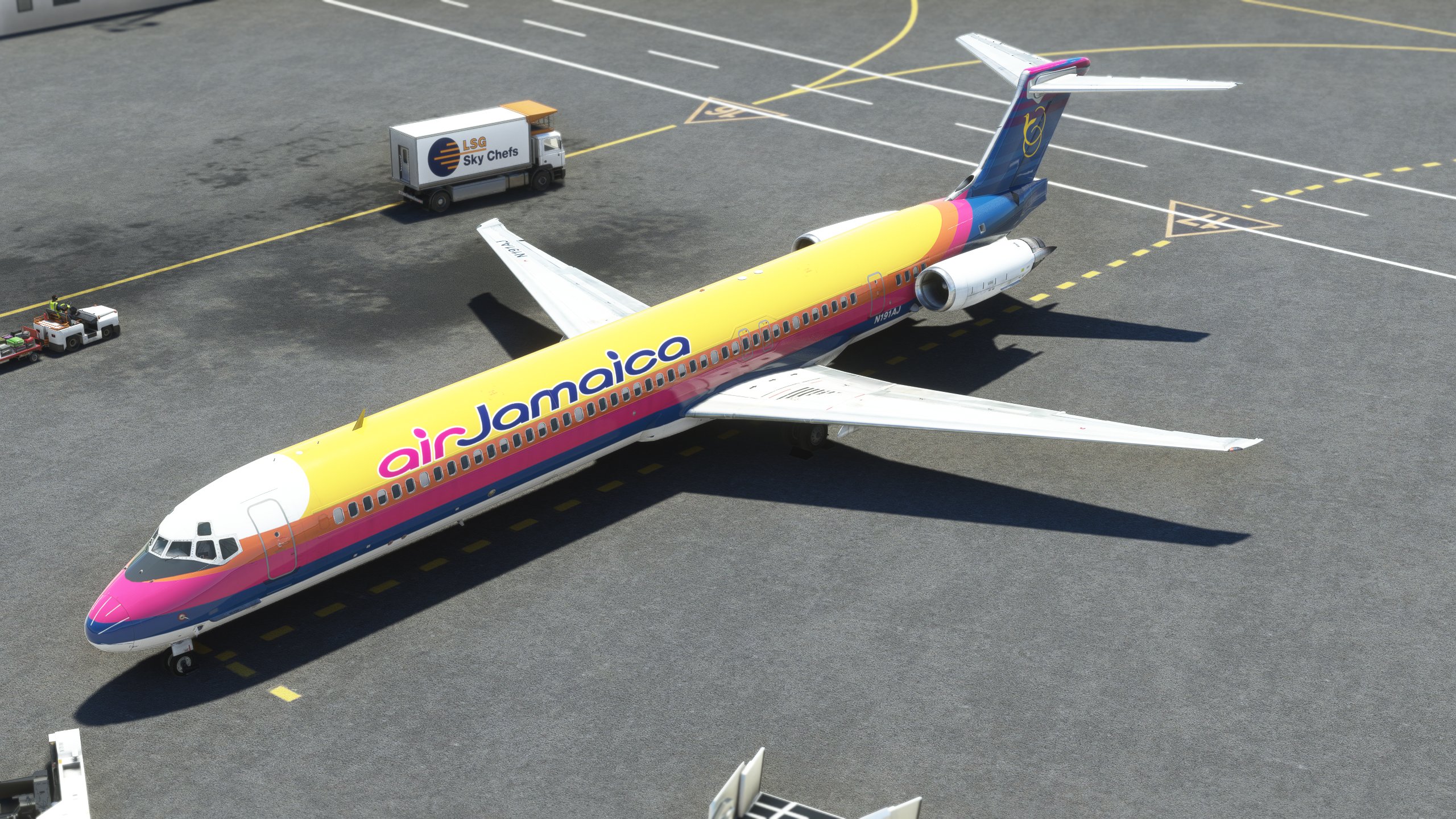 MD-83 Edelweiss HB-IKM - Aircraft Liveries for MSFS