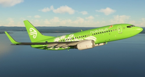 Air New Zealand ZK-FRE (Holidays) (New Zealand) | PMDG 737-700