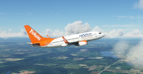 Air North Yukon's Airline PMDG B737-700