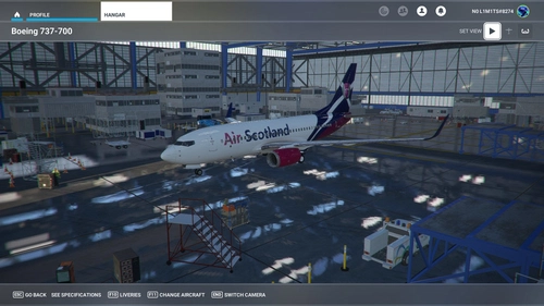 Air Scotland Thistle 737-700