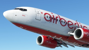 Airberlin [D-AHXA] w/Cabin PMDG B737-700 thumbnail 1