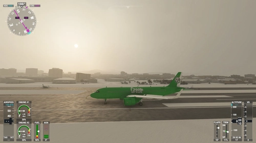 Airbus A320neo Livery - Maccabi Haifa Green+