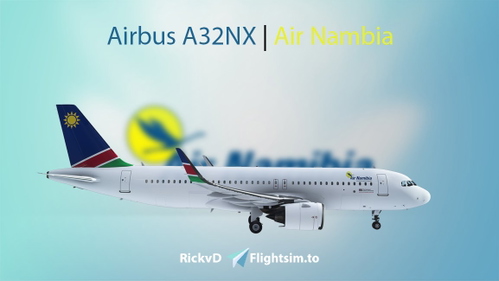 ✈️ Airbus A32NX | Air Namibia [8K] 