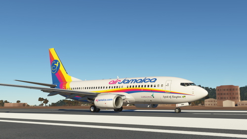 AirJamaica 9Y-JMA livery for PMDG Boeing 737-700