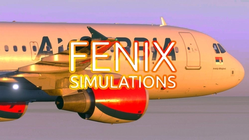 AIRSERBIA - Fenix Simulations A320 | AIRFRAME + CABIN INTERIOR | By FlightFlow