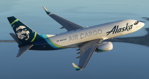 Alaska Air Cargo [N627AS] for PMDG B737-700BDSF thumbnail 2