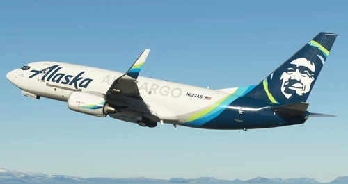 Alaska Air Cargo [N627AS] for PMDG B737-700BDSF