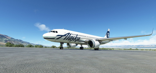 Alaska Airlines A320 Neo (Request)