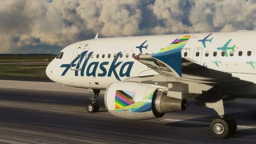 Alaska (Fly With Pride) - Fenix A320