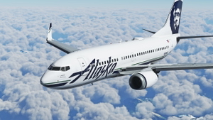 Alaska (Old Colors) (N619AS) [8K] - PMDG 737-700 thumbnail 1