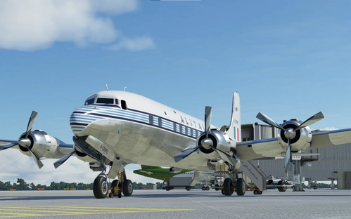 Alitalia DC-6B, 1959