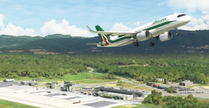 Alitalia "2010 livery" "EI-IML" Airbus A320 Neo thumbnail 6