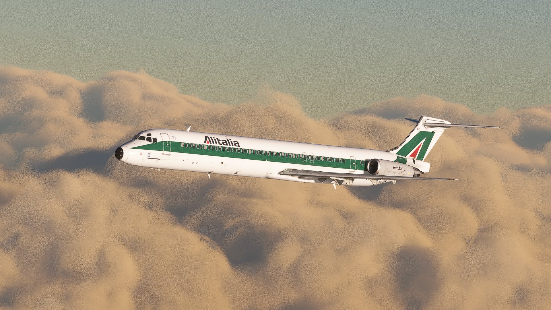 Alitalia (I-DACS) Fly Maddog X MD8x - 8K - Image 1