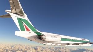 Alitalia (I-DACS) Fly Maddog X MD8x - 8K thumbnail 7