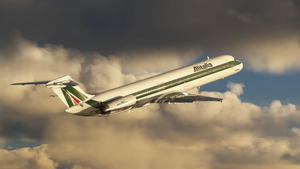 Alitalia [I-DAWG - Dirty/Used] Leonardo MD82 "Fly the Maddog X" thumbnail 2