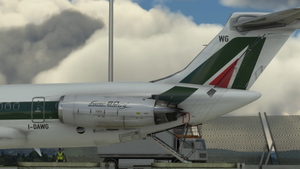 Alitalia [I-DAWG - Dirty/Used] Leonardo MD82 "Fly the Maddog X" thumbnail 3