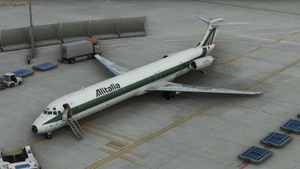 Alitalia [I-DAWG - Dirty/Used] Leonardo MD82 "Fly the Maddog X" thumbnail 5