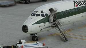 Alitalia [I-DAWG - Dirty/Used] Leonardo MD82 "Fly the Maddog X" thumbnail 1
