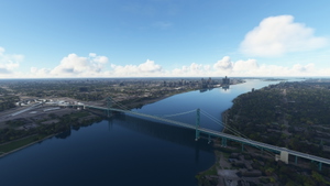 Ambassador Bridge, Detroit, MI (w/ World Update 11 compatibility) thumbnail 1