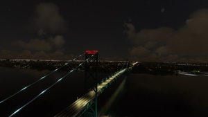 Ambassador Bridge, Detroit, MI (w/ World Update 11 compatibility) thumbnail 2