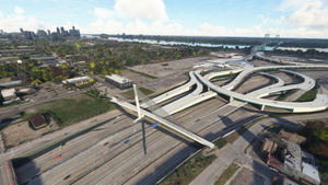 Ambassador Bridge, Detroit, MI (w/ World Update 11 compatibility) thumbnail 9