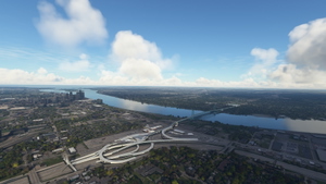 Ambassador Bridge, Detroit, MI (w/ World Update 11 compatibility) thumbnail 12